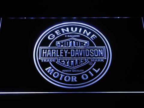Harley Davidson Genuine Motor Oil LED Neon Sign
